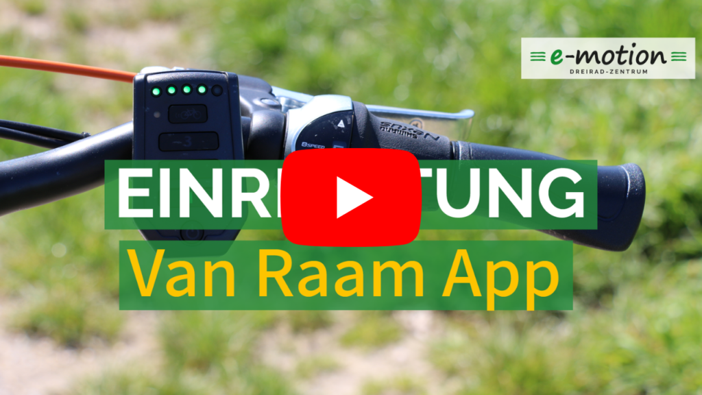 Einrichtung Van Raam App