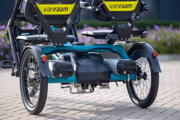 fun2go parallel tandem mit schaltung zwischen doppelakkus van raam Van Raam zweites Ladegerät (Aufpreis)